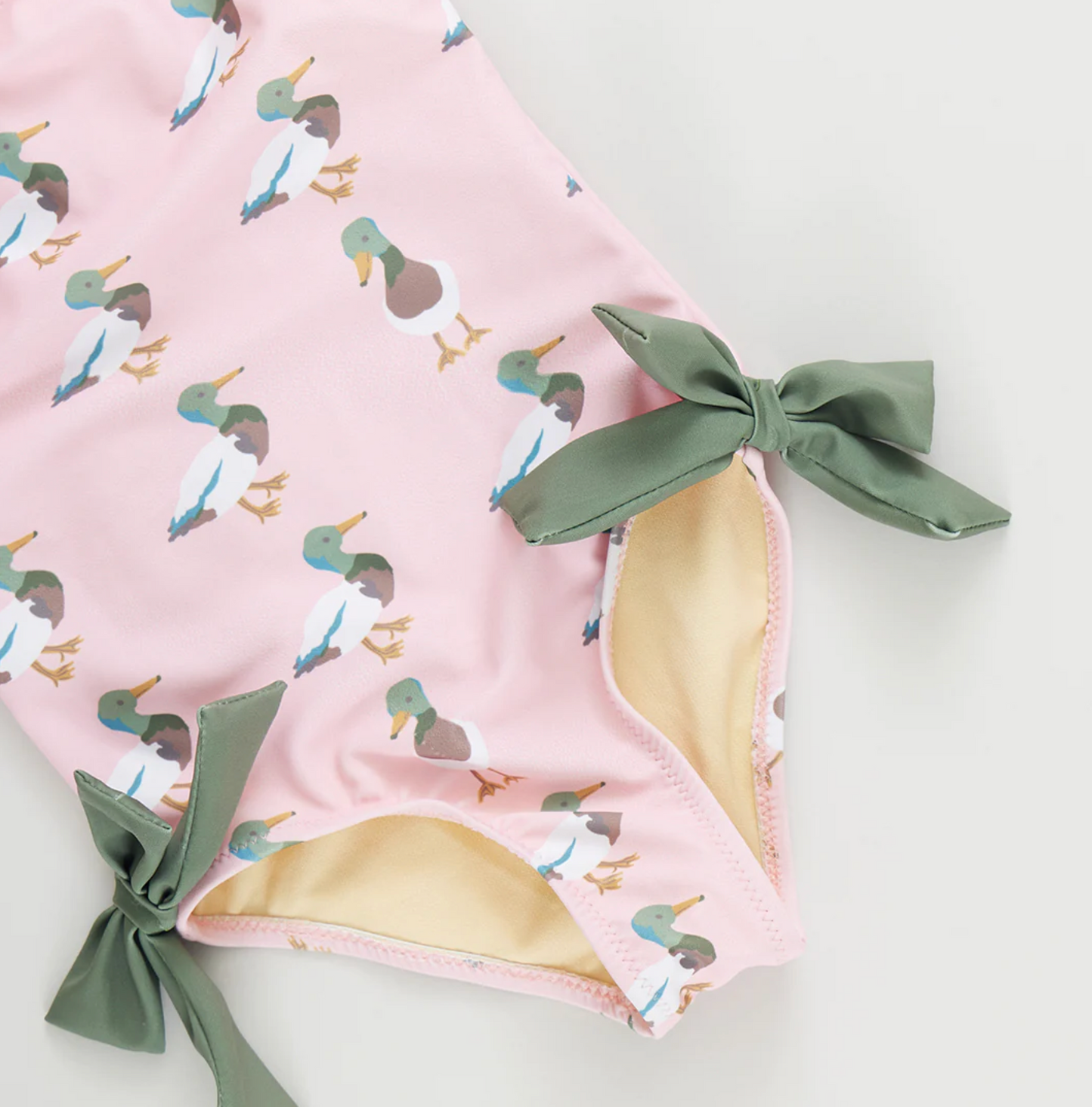 Pink Mallard Friends Swimsuit