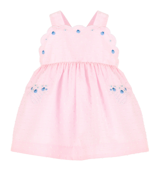 Berry Wedgewood Sundress