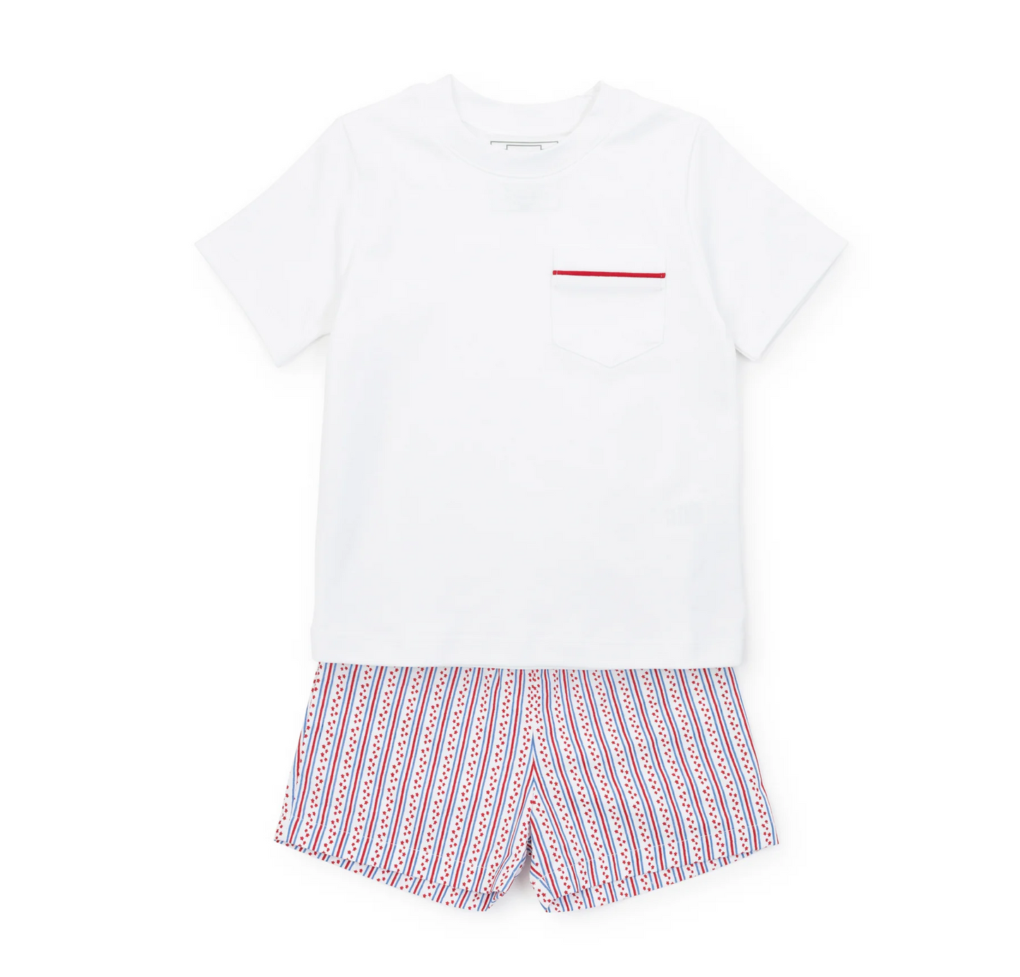 Stars and Stripes Hudson Short Set