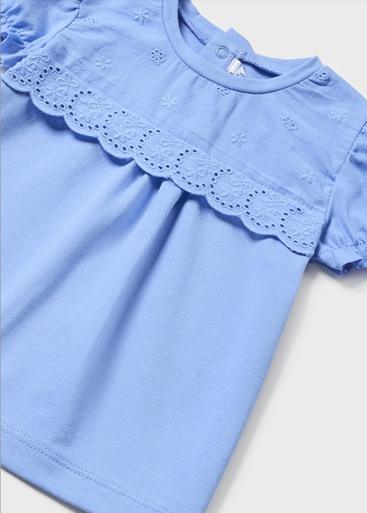 Embroidered T-Shirt - Multiple Color Options
