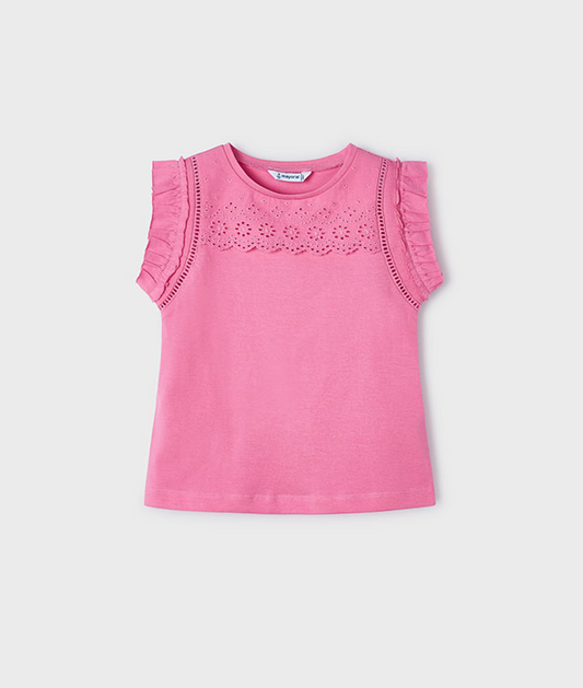 Lace Tank Top - Pink
