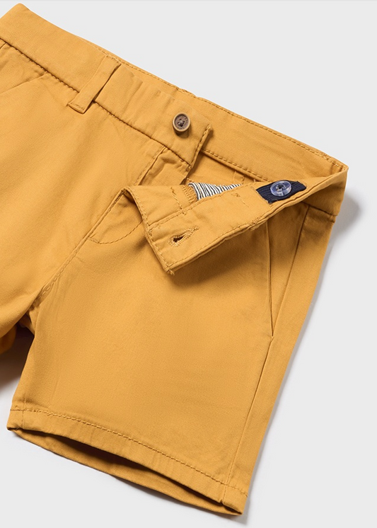 Chino Twill Shorts - Ochre