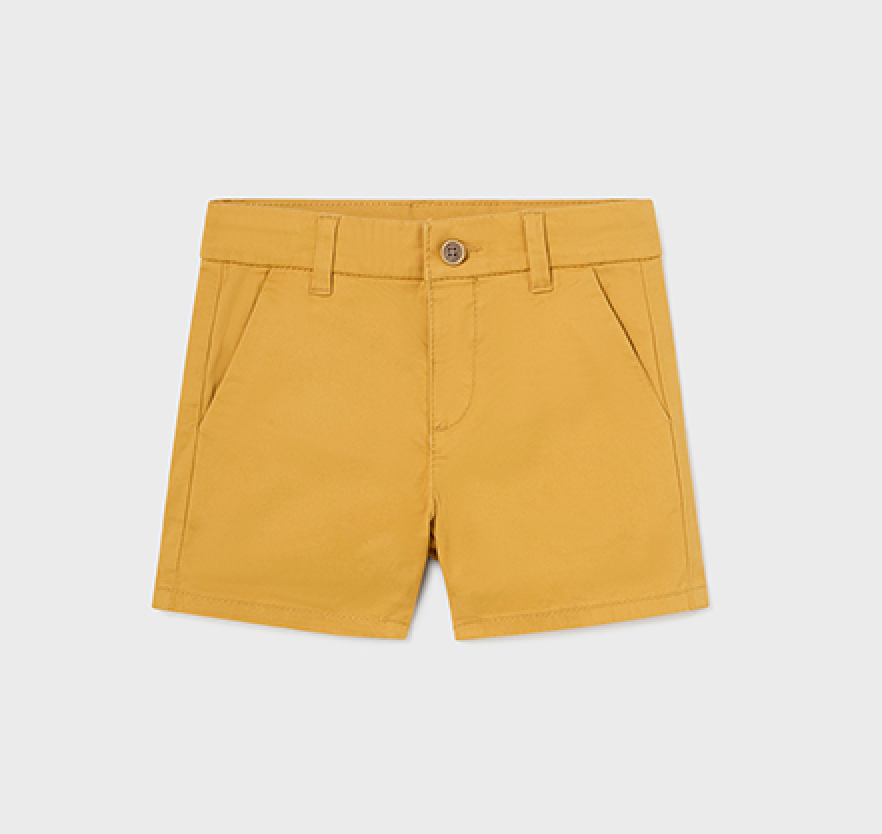 Chino Twill Shorts - Ochre
