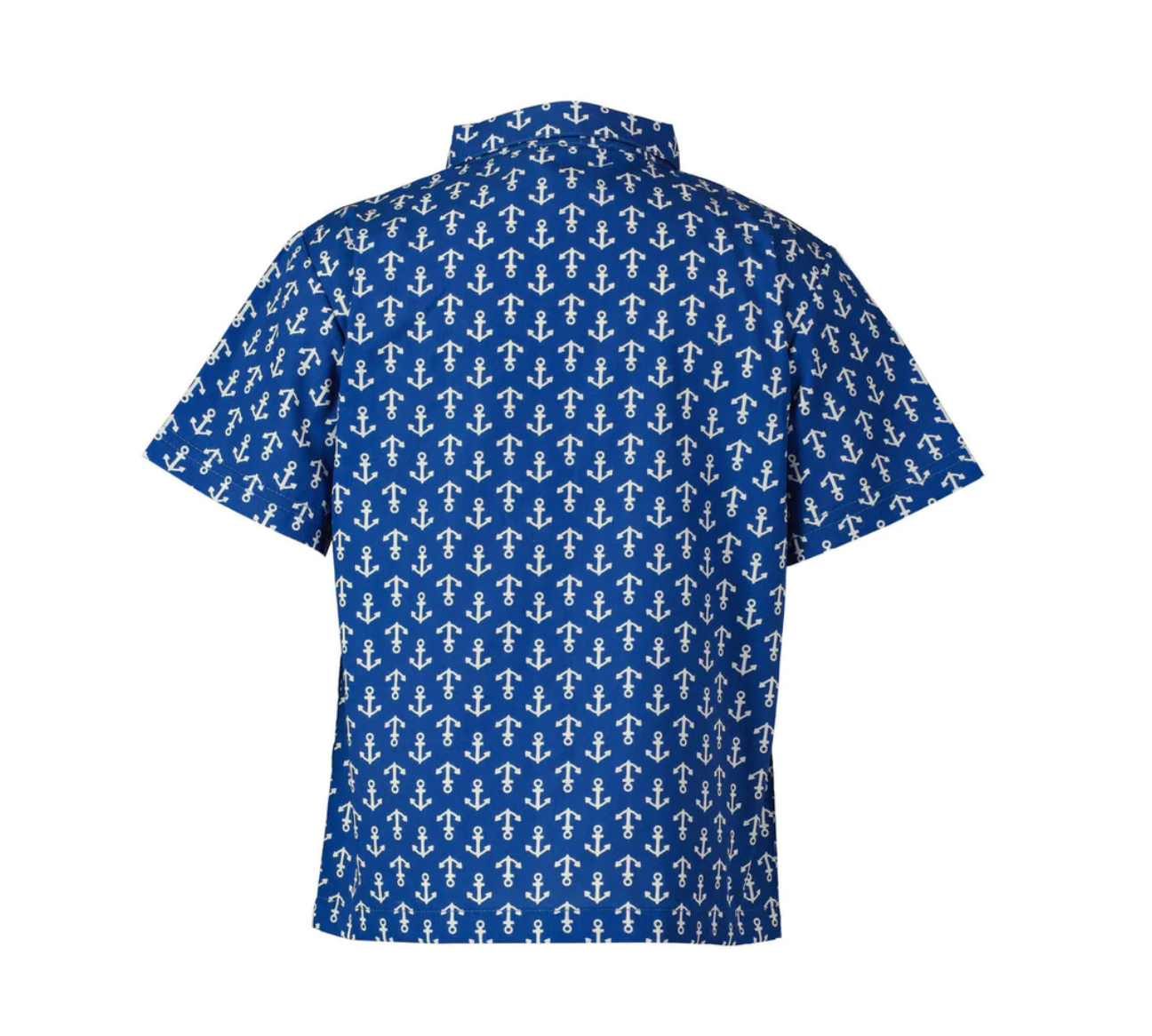 Boy's Button Down Anchor Shirt