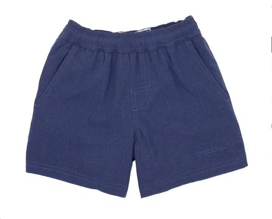 Properly Tied Ace Short - Marine Navy