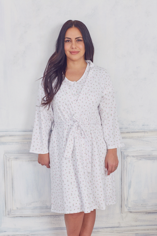 Kissy Kissy Garden Roses Women's Robe
