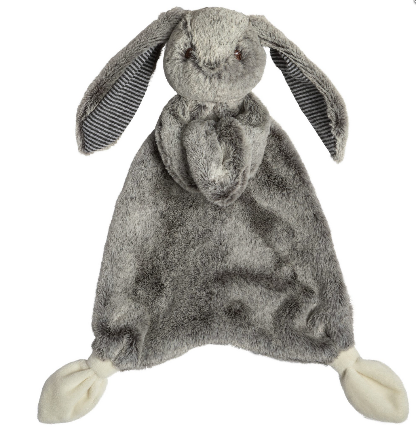 Silk Bunny Lovey - Grey