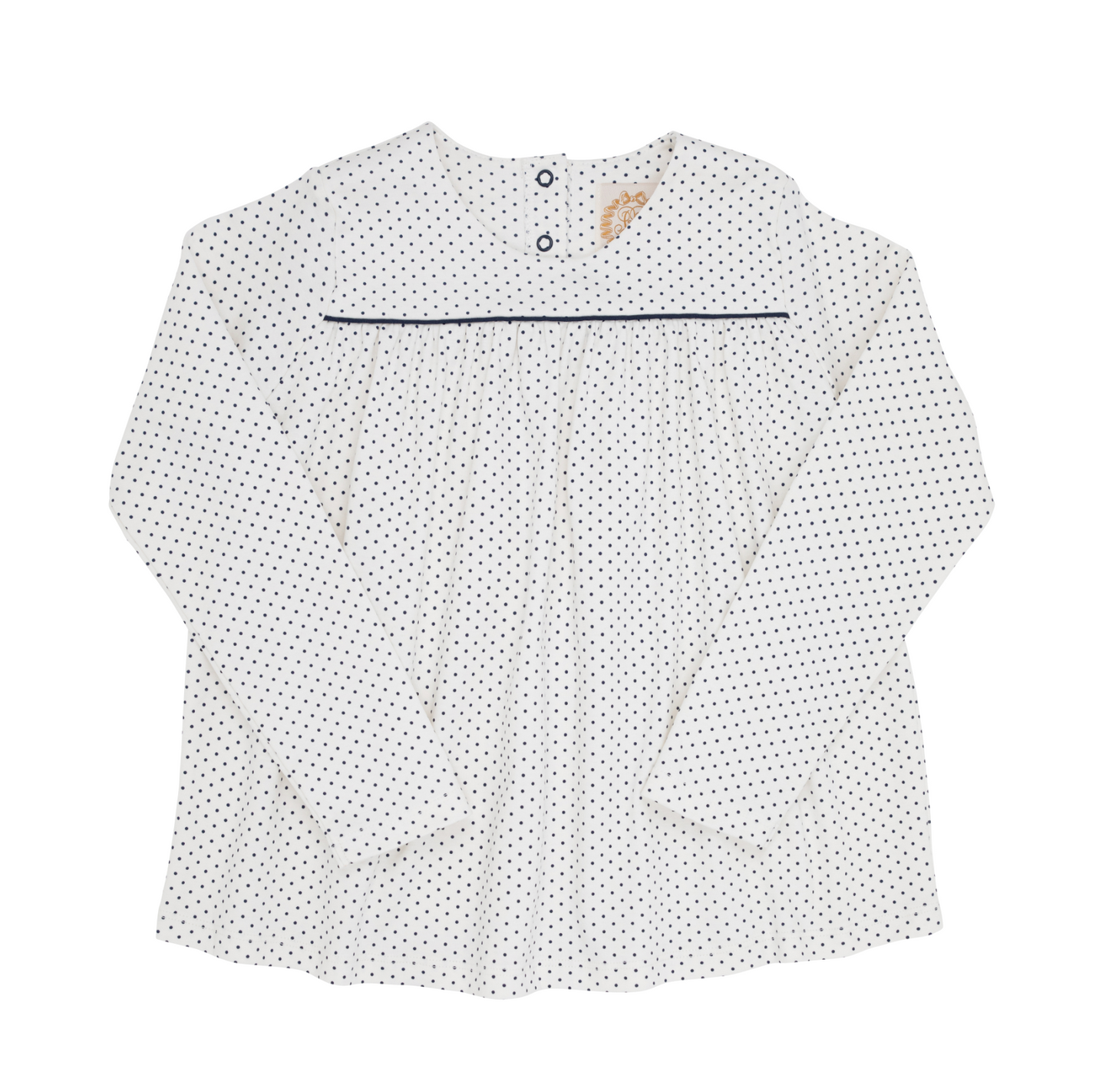 Long Sleeve Dowell Day Top - Palmetto Pearl