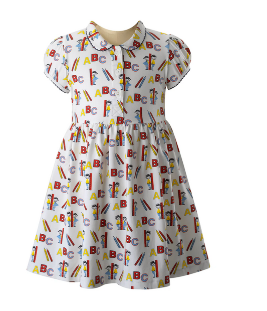 Rachel Riley ABC Jersey Dress