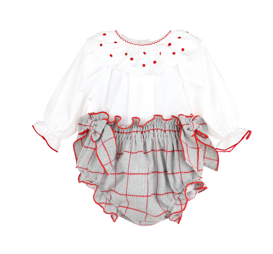 Holiday Checks Two Piece Set