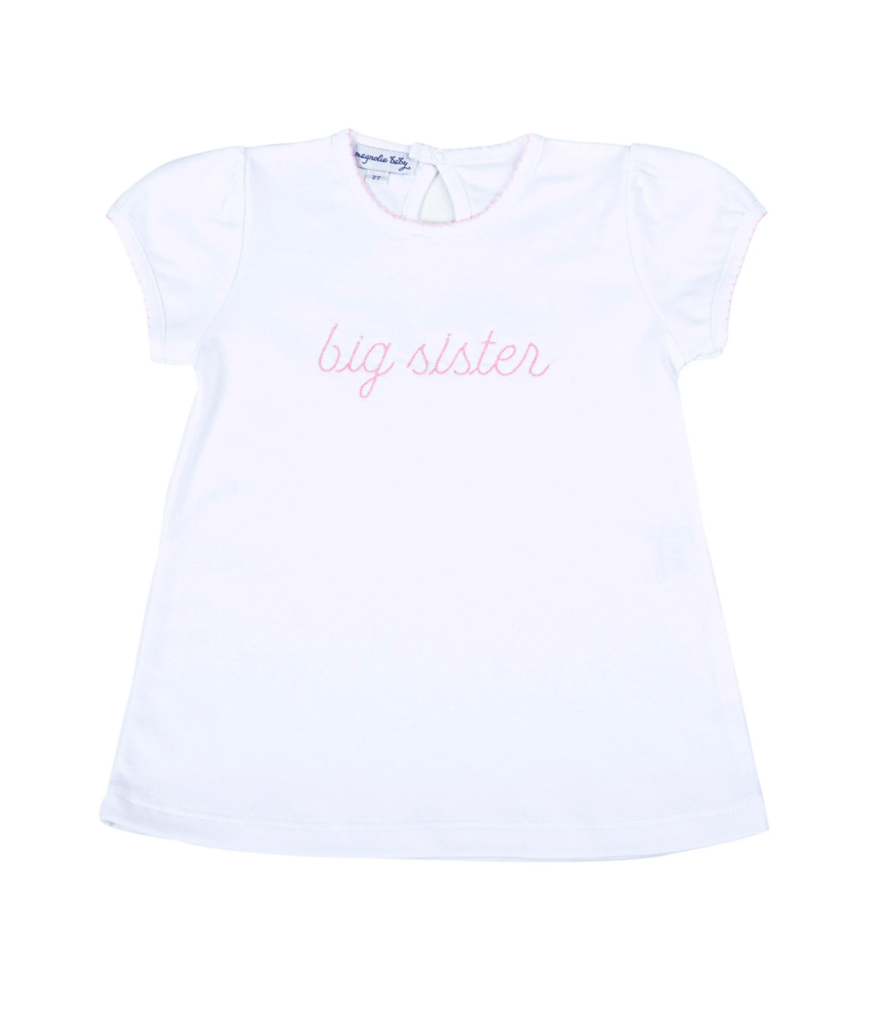 Big Sister Embroidered T-Shirt