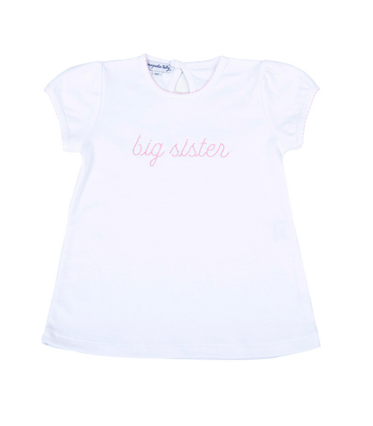Big Sister Embroidered T-Shirt