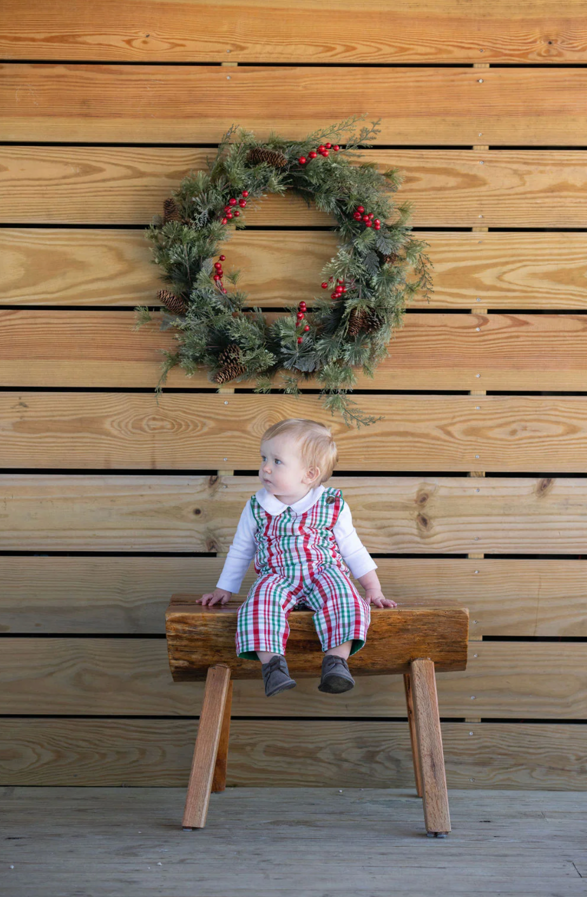 Sleigh Plaid Reversible Longall