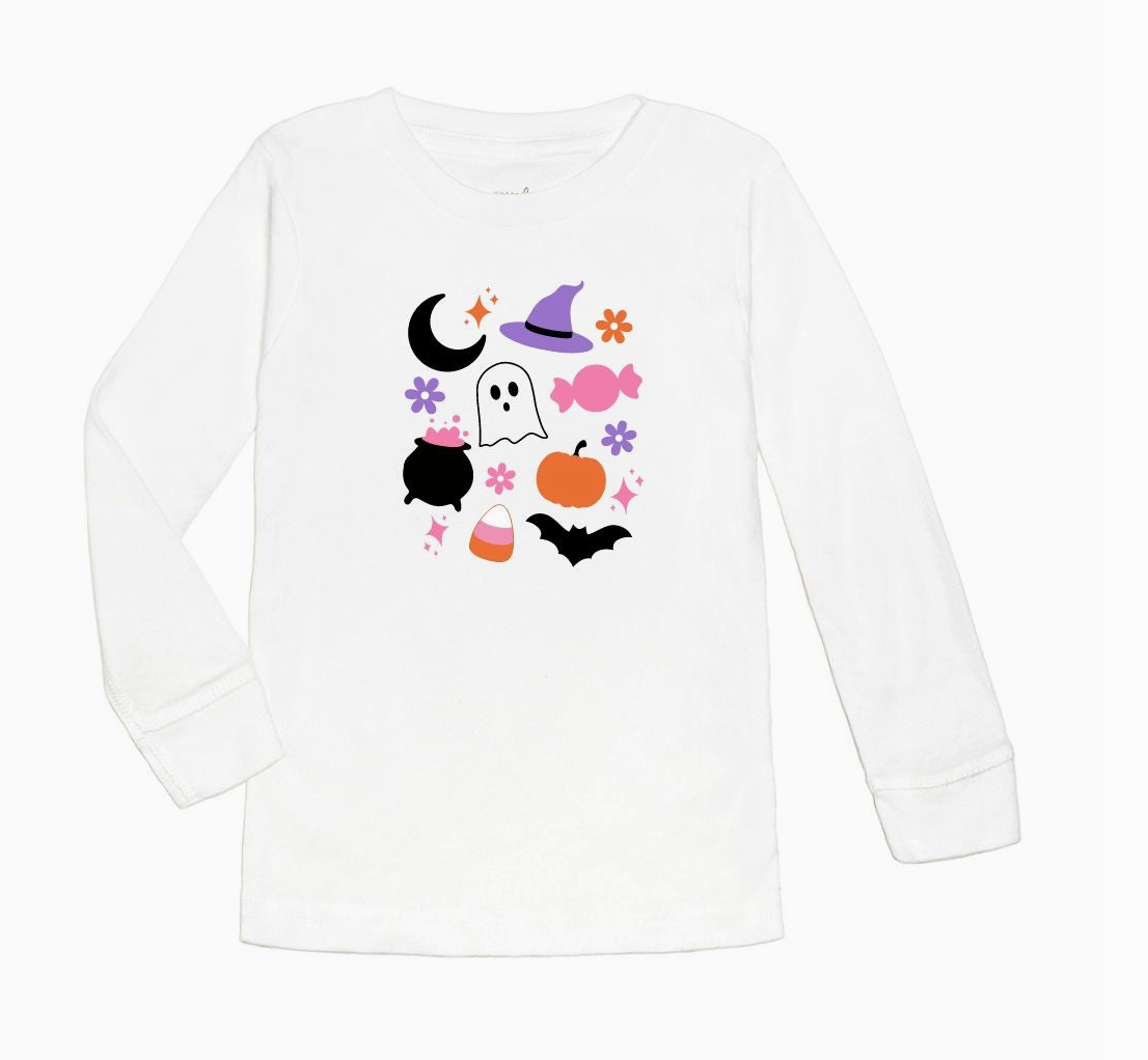 Sweet Wink Halloween Fun Long Sleeve Shirt