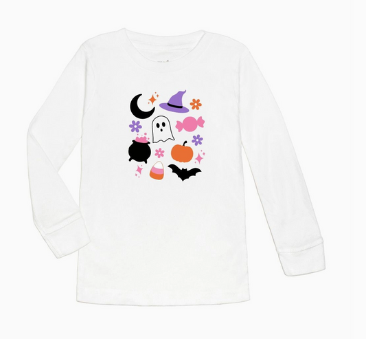 Sweet Wink Halloween Fun Long Sleeve Shirt