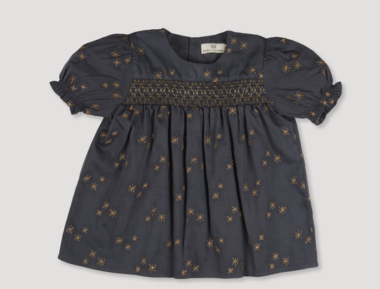 Stella Baby Dress - Stormy Blue