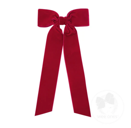 Red Velvet Bowtie With Tails