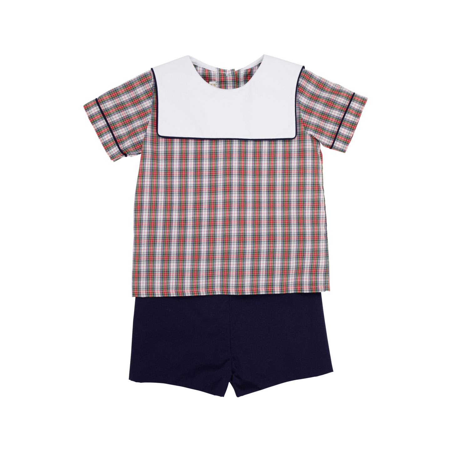 Plaid Short Set