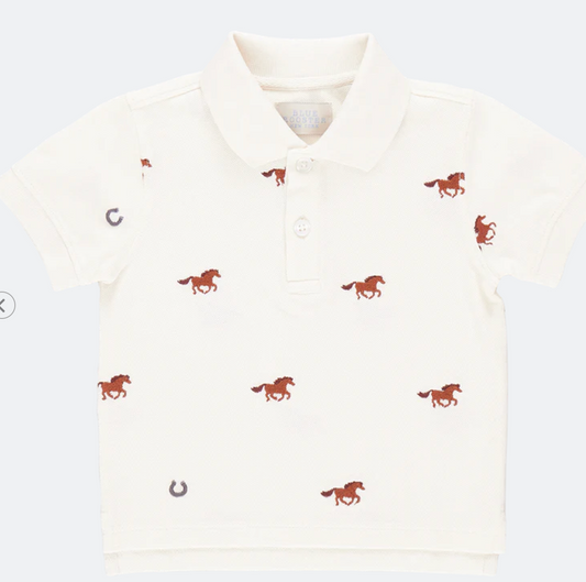 Boys Lucky Horses Alec Shirt