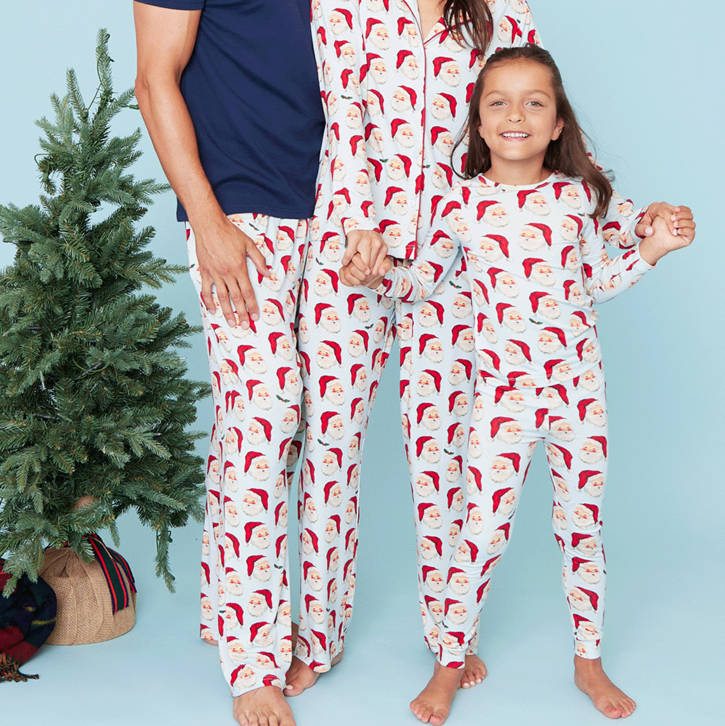 Blue Vintage Santas Mens Pant