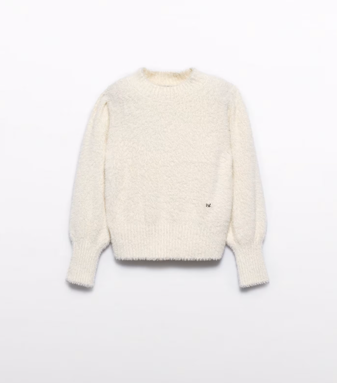 Cream Fuzzy Sweater