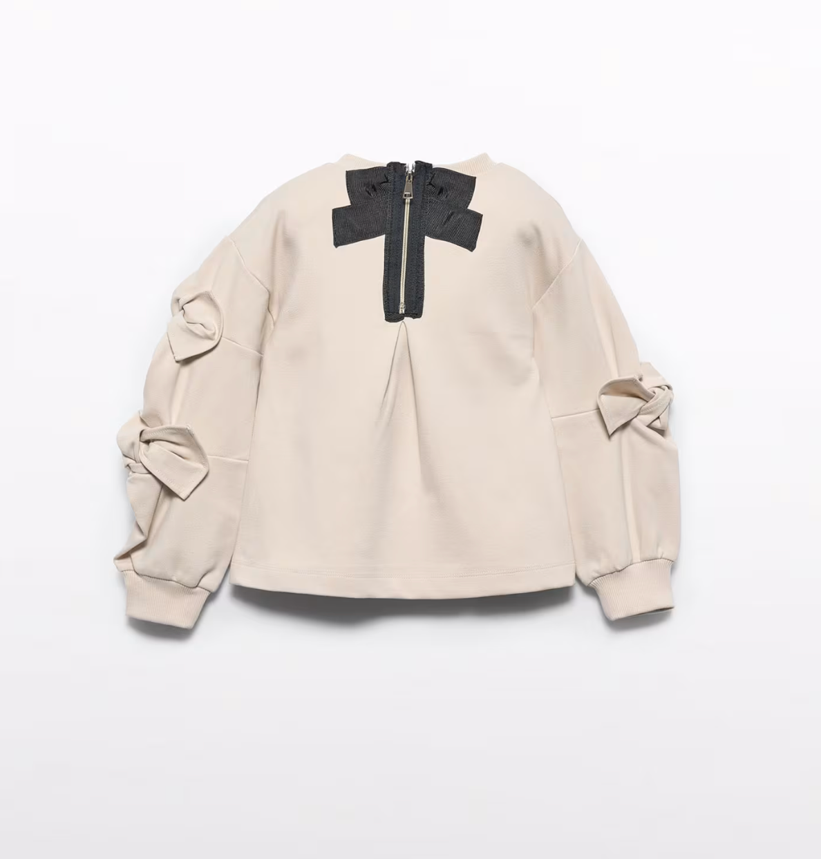 Pullover With Bow Details