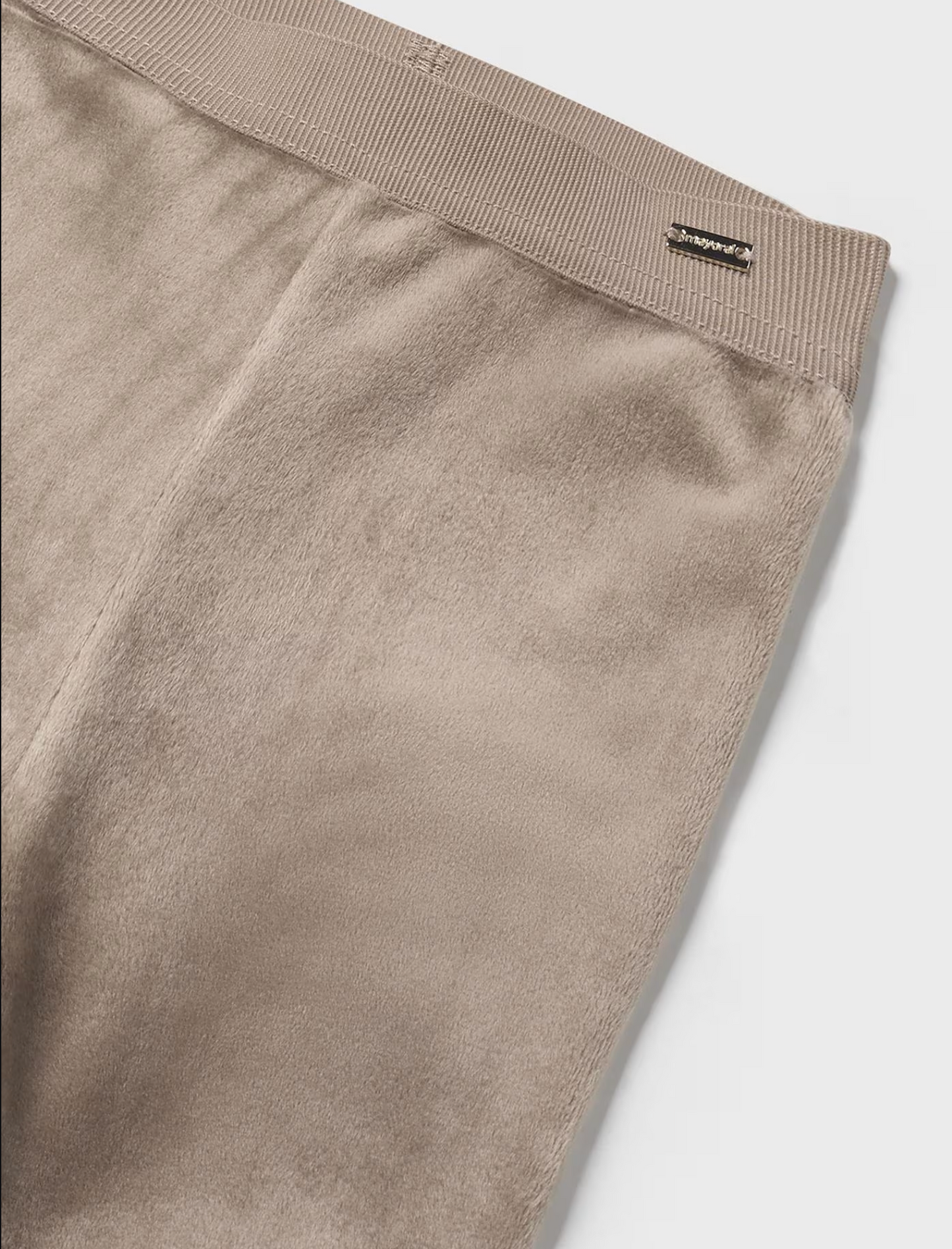 Mayoral Girls Velvet Leggings - Camel