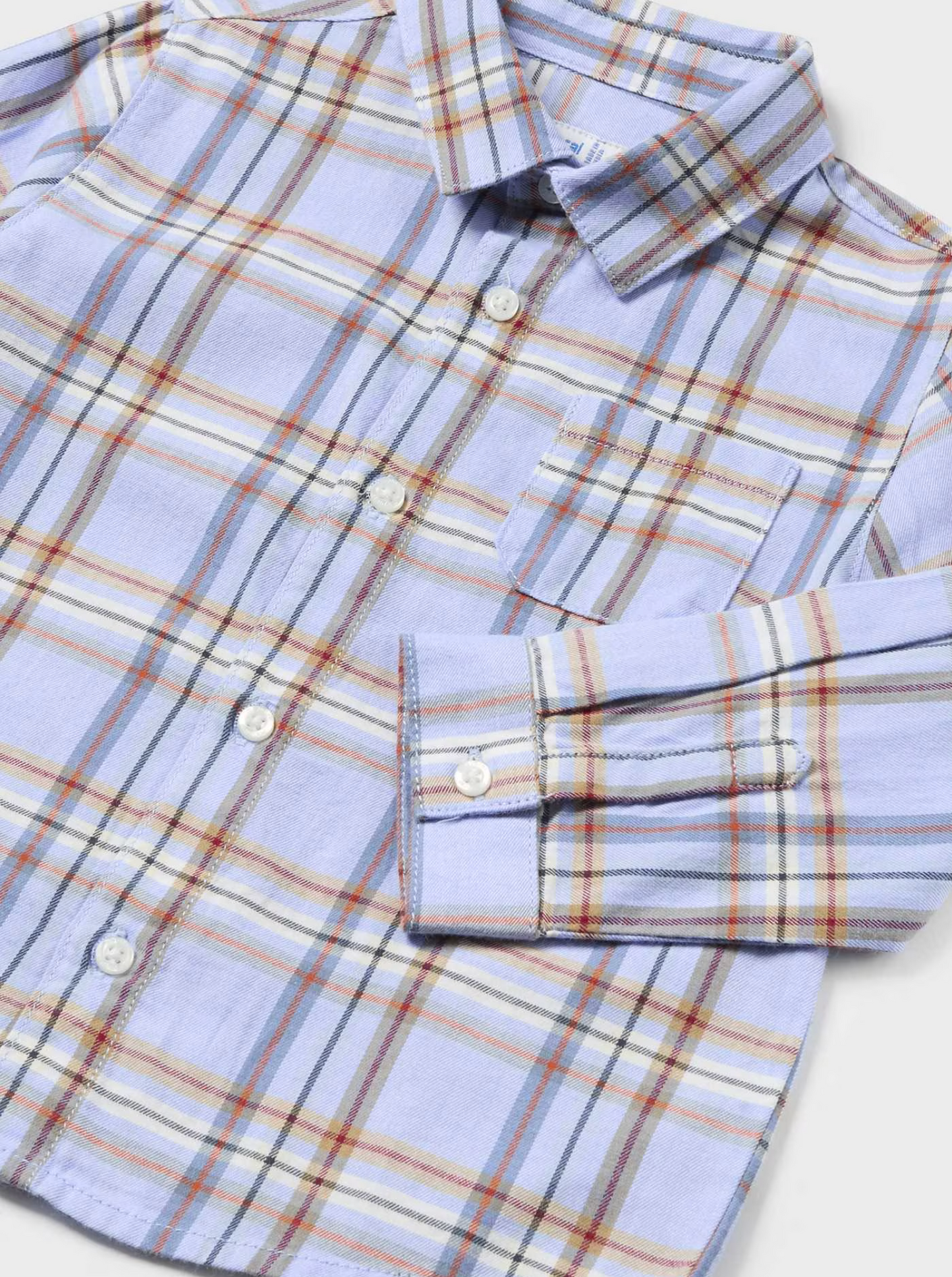Mayoral Baby Boy Check Shirt - Multiple Color Options