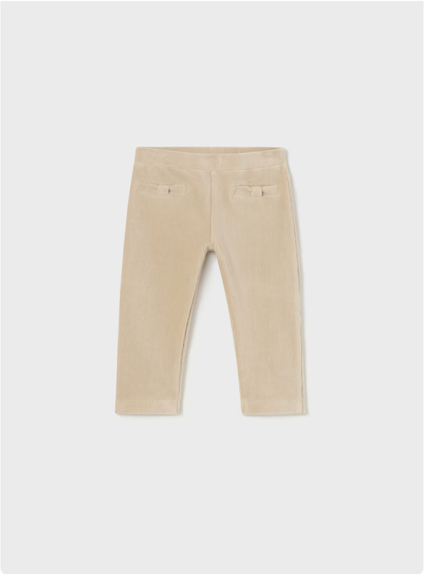 Mayoral Corduroy Skinny Fit Pants - Beige or Navy