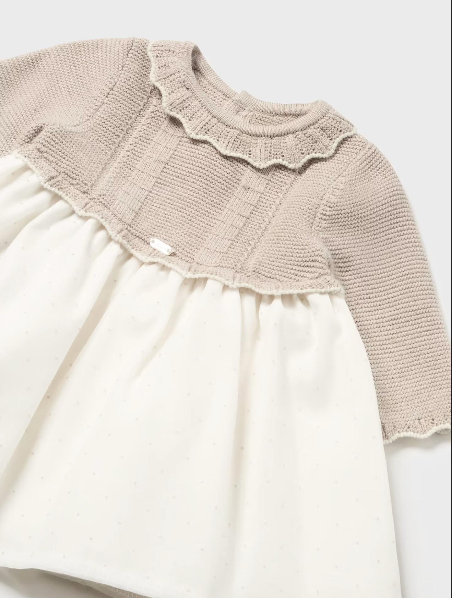 Mayoral Baby Girl Walnut Organza Dress
