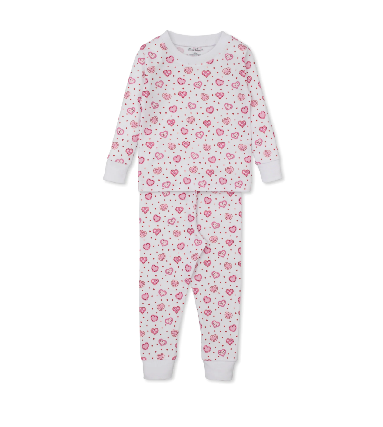Kissy Kissy Heartfelt Hearts Pajama Set