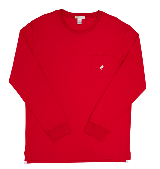 Long Sleeve Carter Crewneck (Men's) - Richmond Red