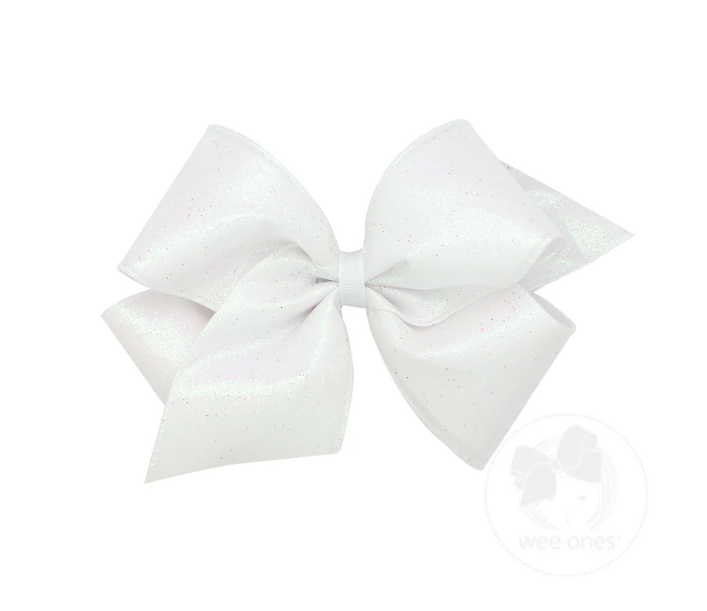 King Glitter Bow - Multiple Color Options