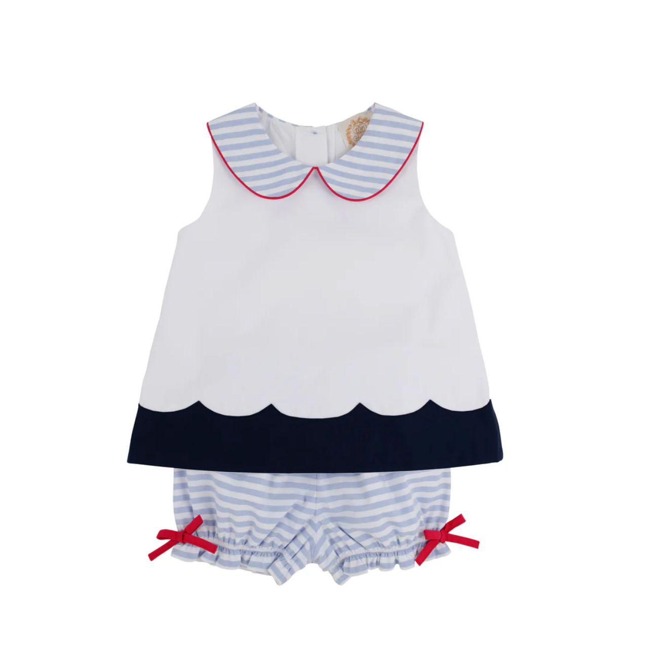 Colleen's Colorblock Set - Worth Avenue White