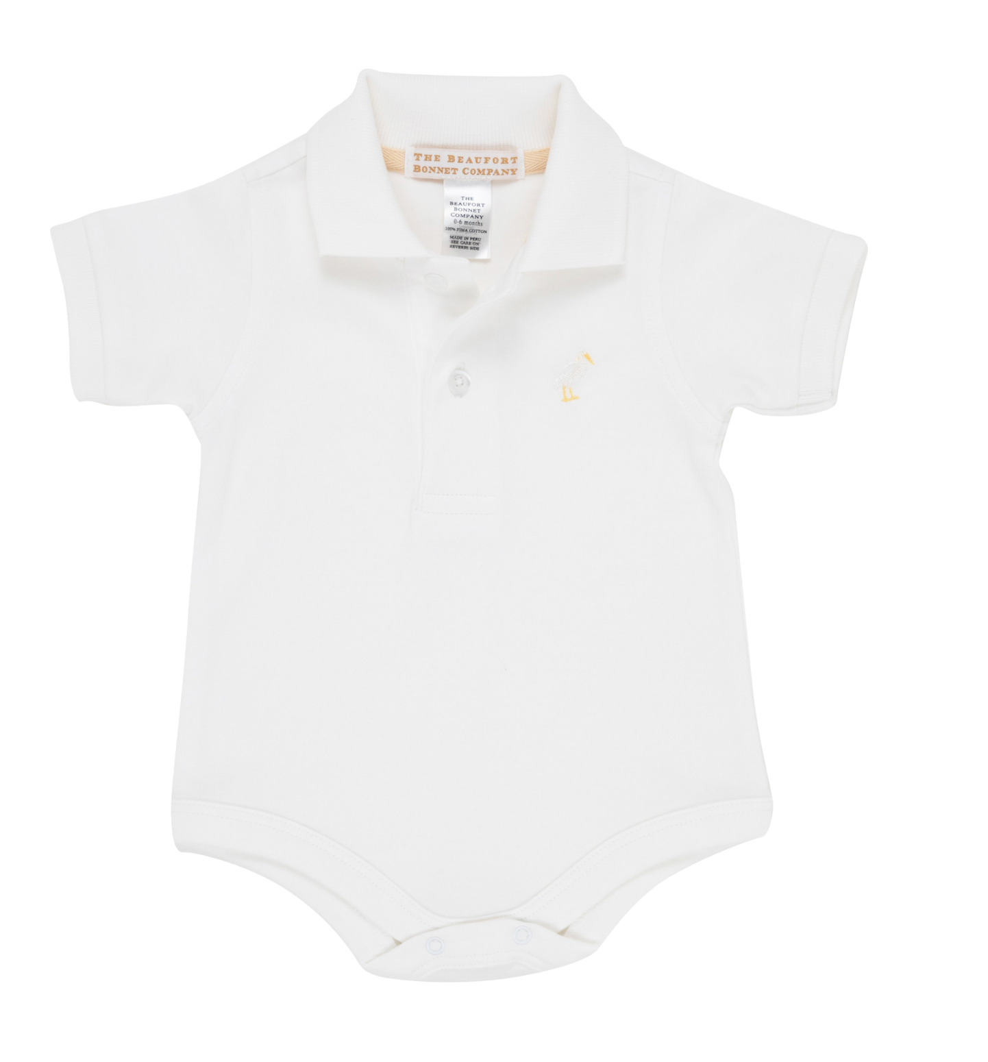 Prim & Proper Polo & Onesie - Worth Avenue White