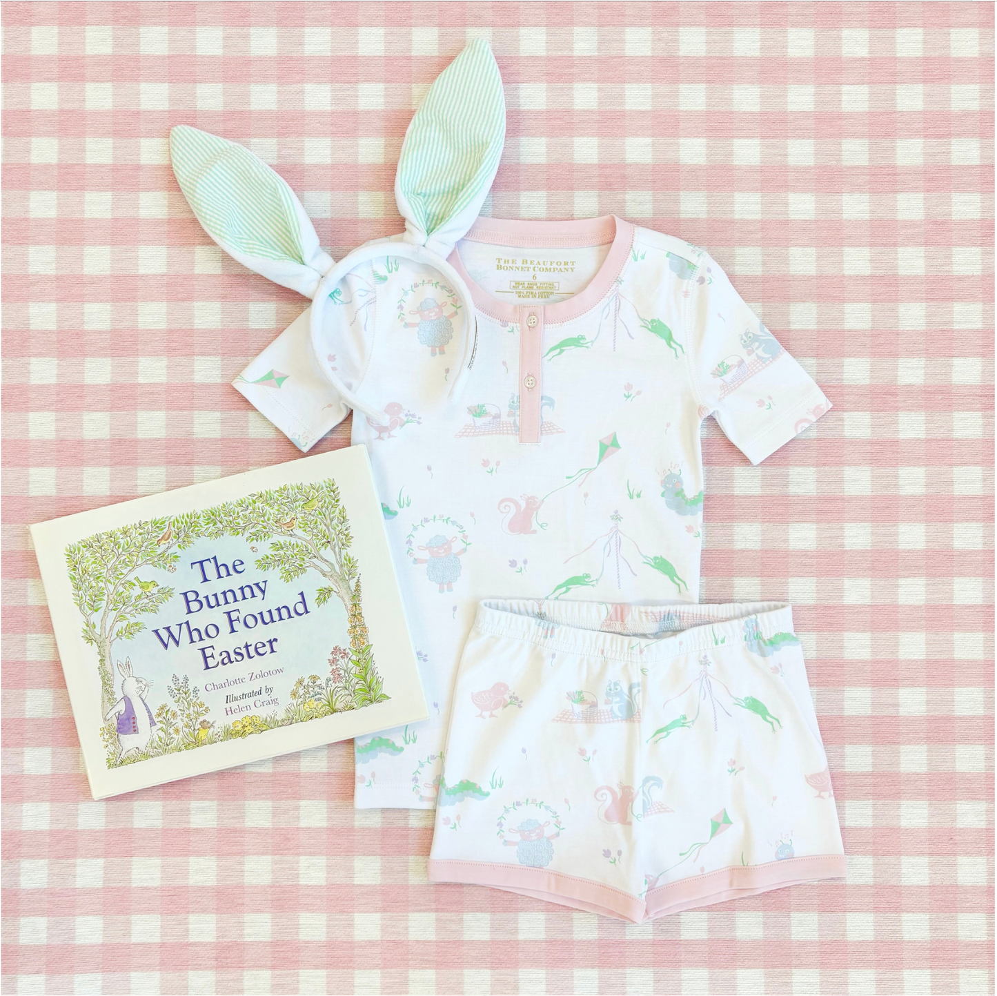 Sara Jane's Short Set - Spring Fling Frolic Fest with Palm Beach Pink