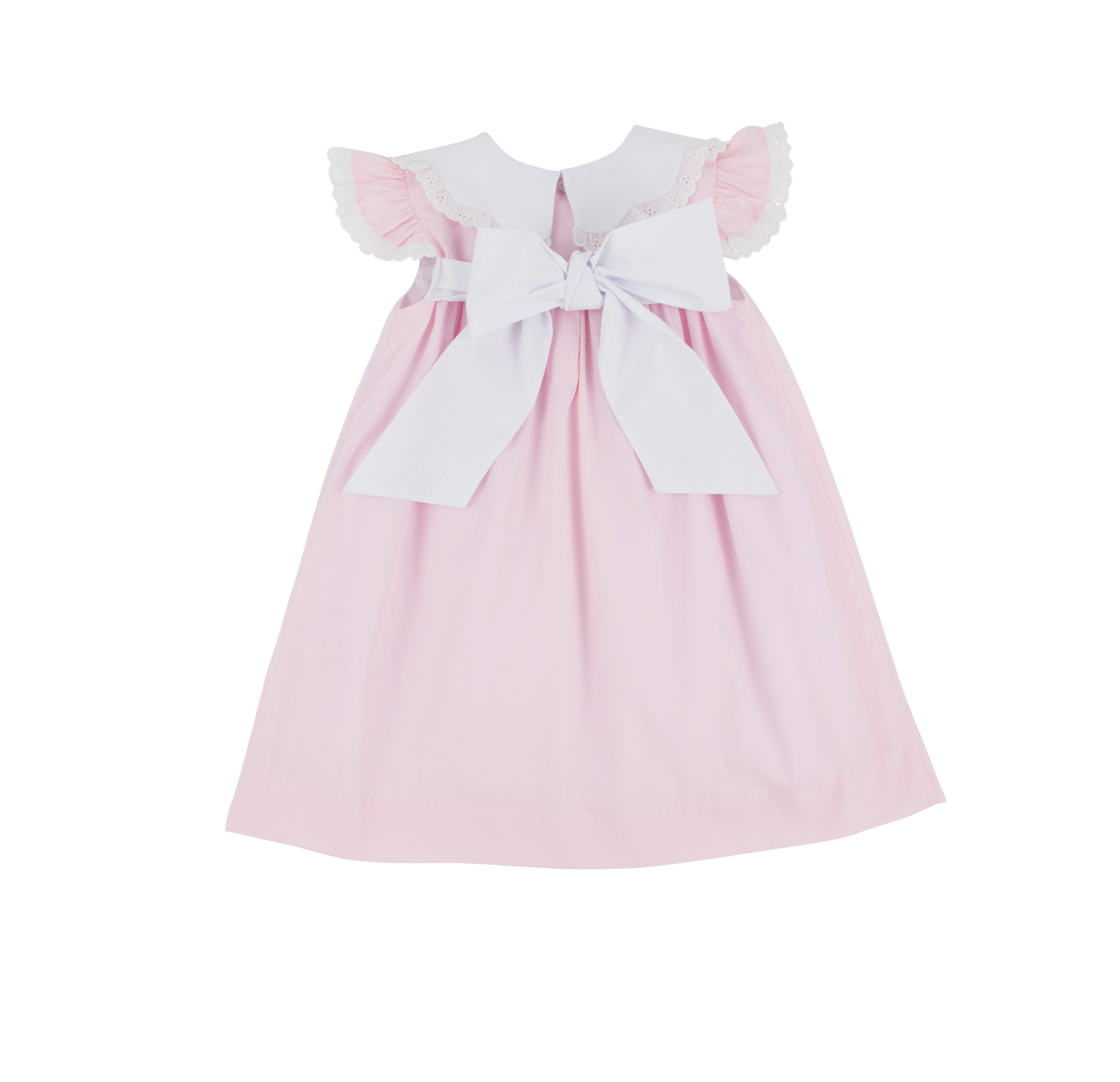 Franny Frock - Palm Beach Pink with Worth Avenue White