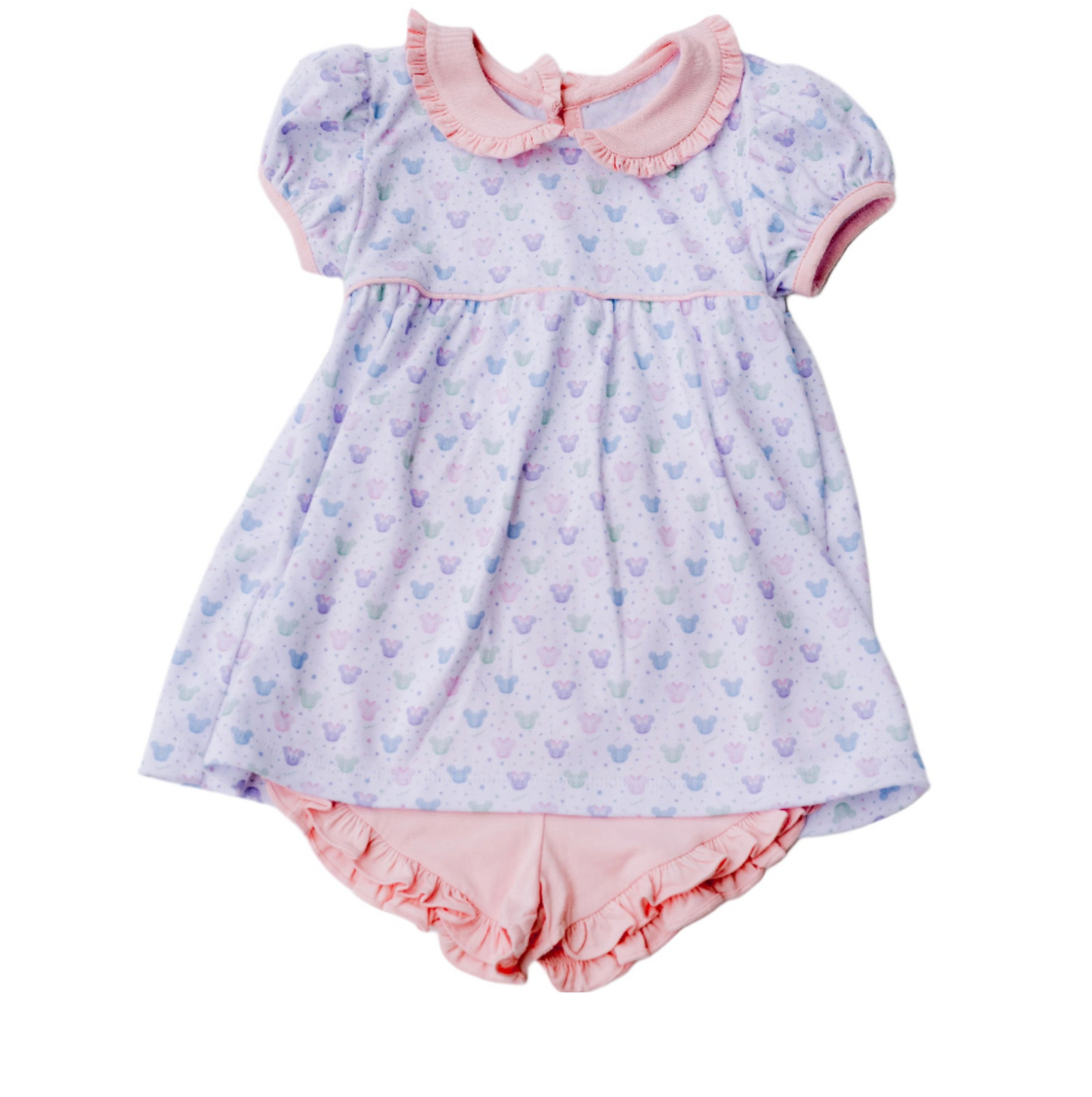 Mouse Knit Bloomer/Short Set