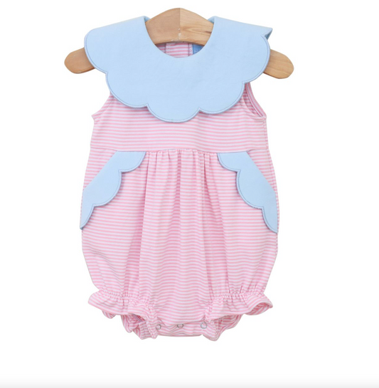 Penelope Bubble- Light Pink Stripe