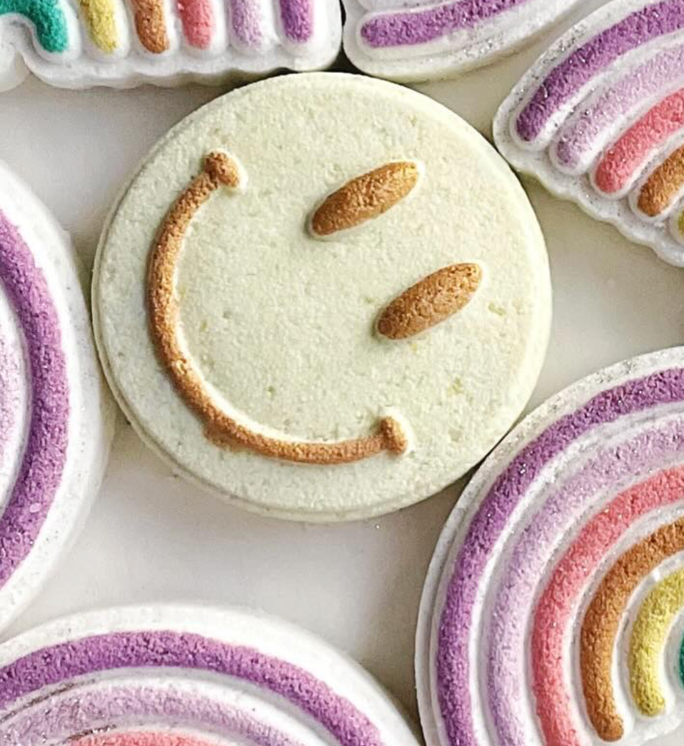 Happy Bath Bomb (Emoji, Smiley)