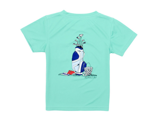 Boys Performance Tee - Golf Clubs