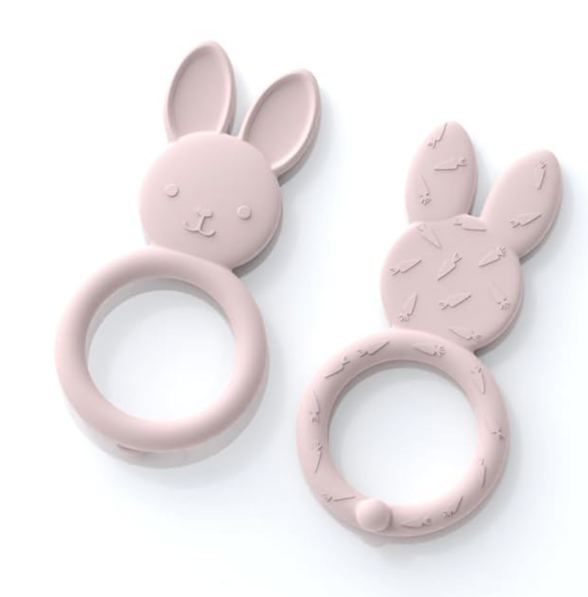 Silicone Bunny Teething Ring
