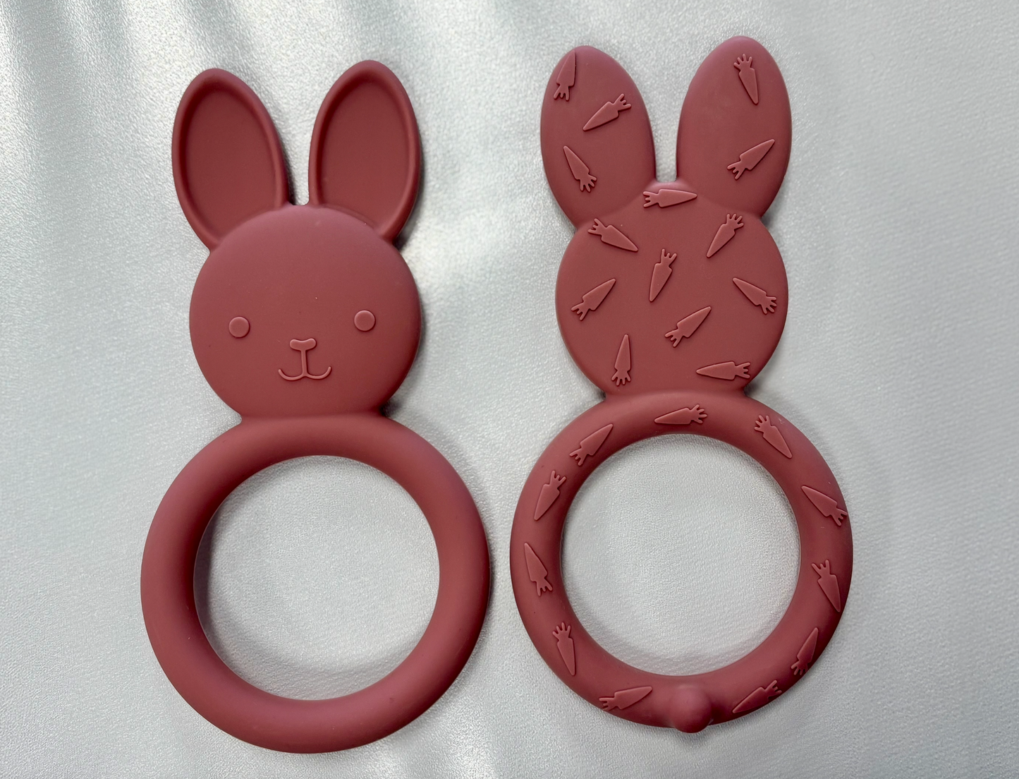 Silicone Bunny Teething Ring