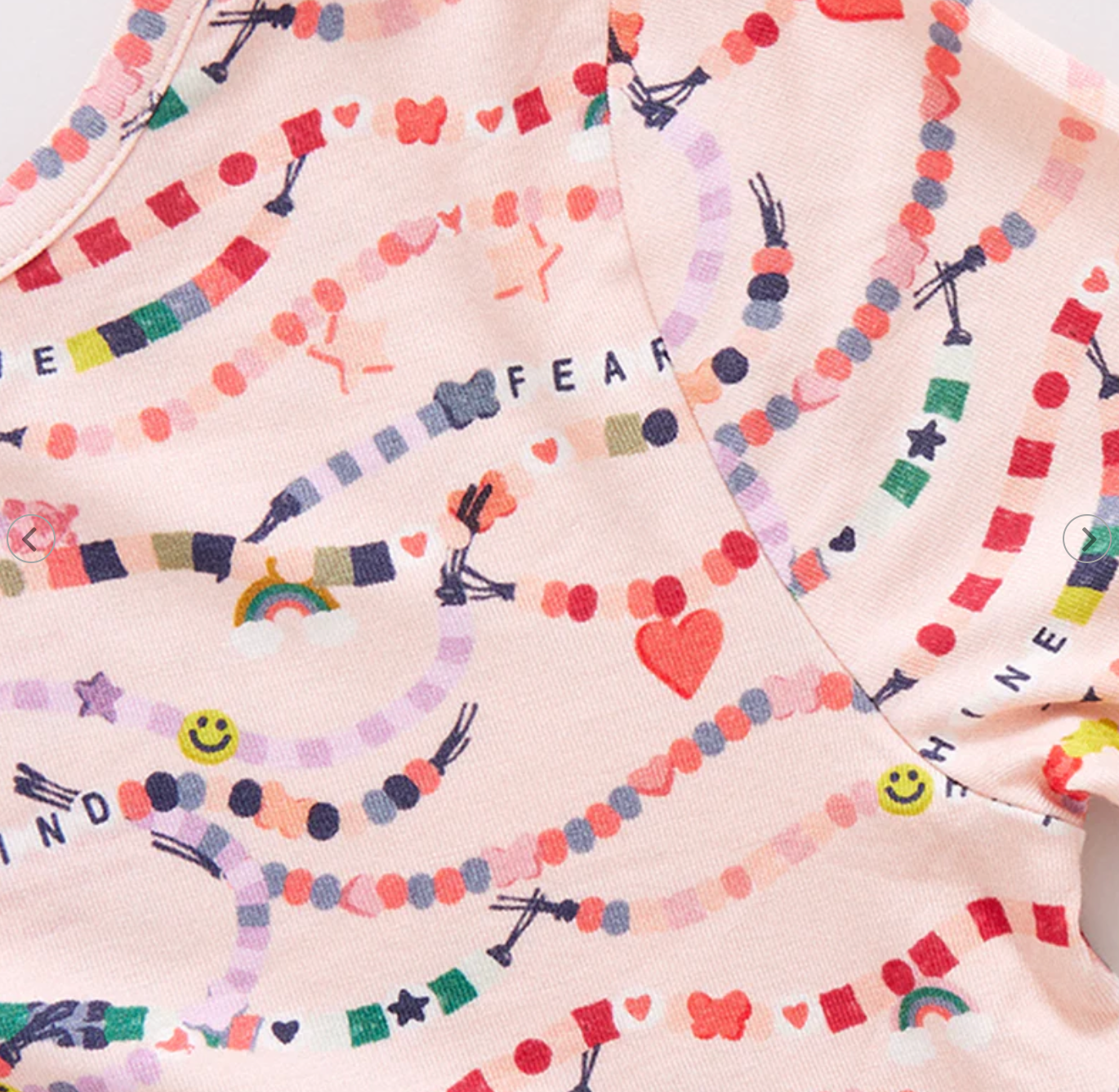 Pink Chicken Friendship Bracelet Era Bamboo PJ Set