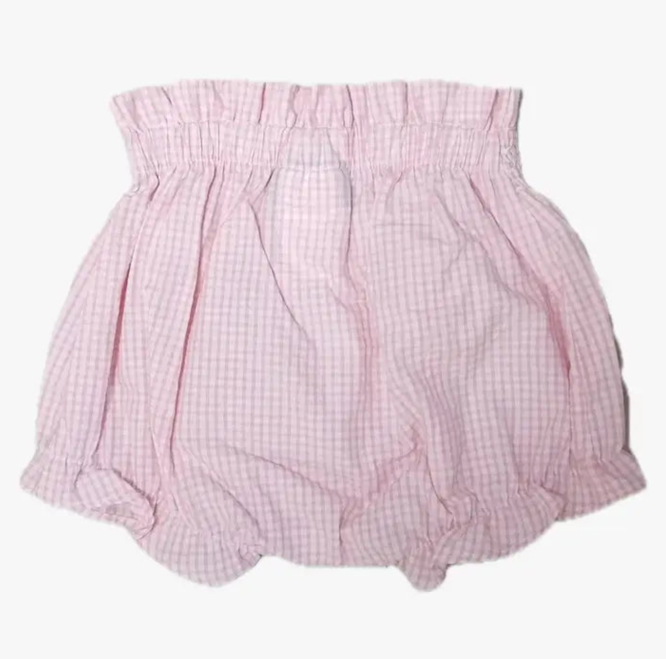 Little Threads Pink Checkered Diaper Cover