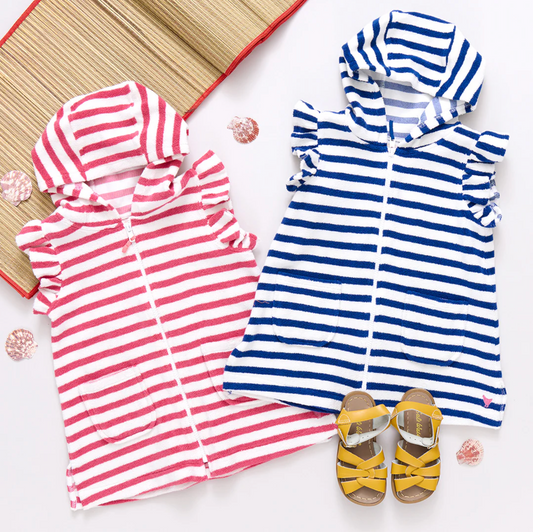 Girls Terry Coverup - Rose or Blue