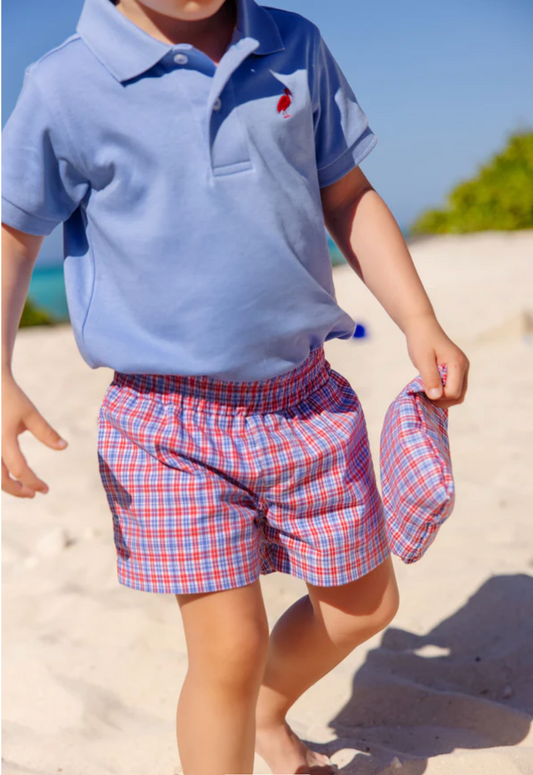 Sheffield Shorts - Lawn Party Plaid