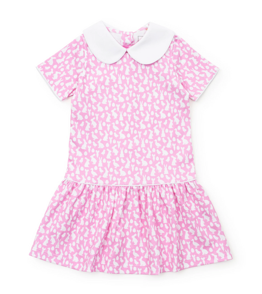 Libby Girls Dress - Easter Time Pink