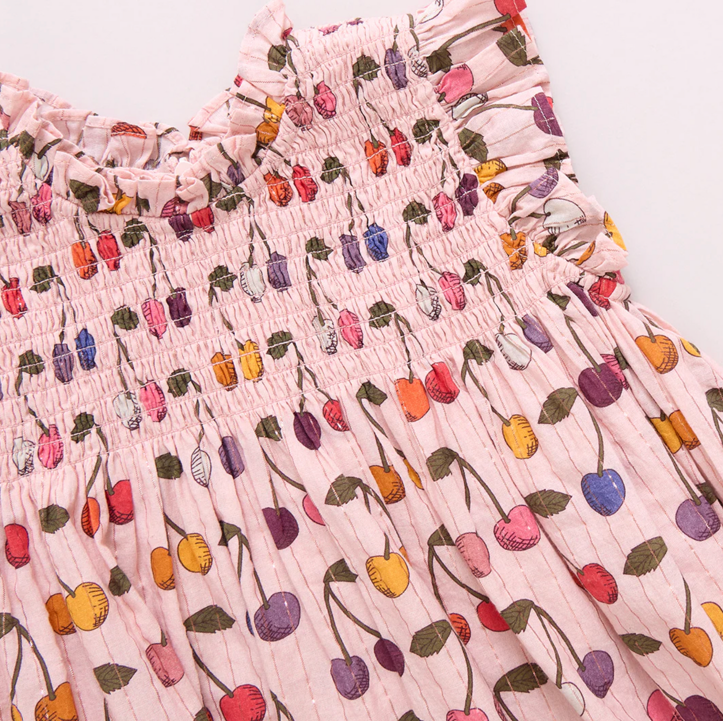 Pink Chicken Girls Stevie Dress - Cloud Pink Cherry