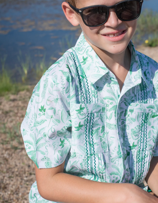 Jade Jungle Short Sleeve Shirt